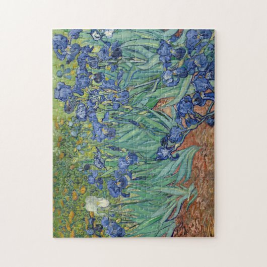 Irises van Van Gogh Legpuzzel (Verticaal)