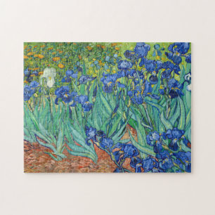 Irises van Van Gogh Legpuzzel