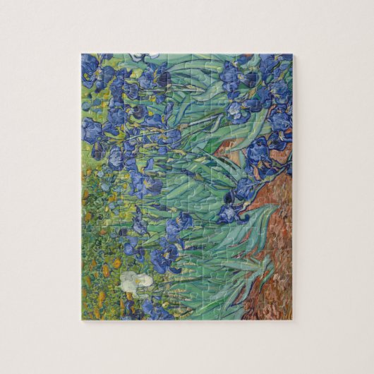 Irises van Van Gogh Legpuzzel (Verticaal)
