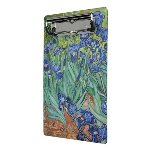 Irises van Van Gogh Mini Klembord (Angled2)