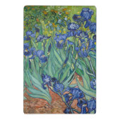 Irises van Van Gogh Mini Klembord (Achterkant)
