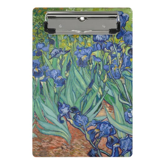 Irises van Van Gogh Mini Klembord (Voorkant)