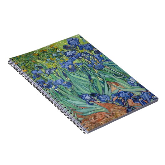 Irises van Van Gogh Notitieboek (Rechterzijde)