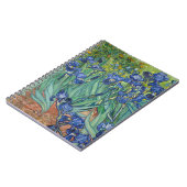 Irises van Van Gogh Notitieboek (Linkerzijde)