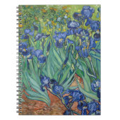 Irises van Van Gogh Notitieboek (Voorkant)
