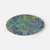 Irises van Van Gogh Papieren Bordje (Gekanteld)