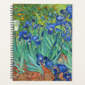 Irises van Van Gogh. Planner (Voorkant)