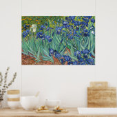 Irises van Van Gogh Poster (Keuken)