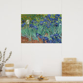 Irises van Van Gogh Poster Print (Keuken)