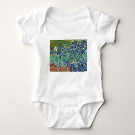 Irises van Van Gogh Romper (Voorkant)