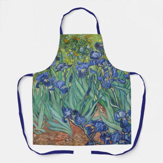 Irises van Van Gogh Schort (Voorkant)