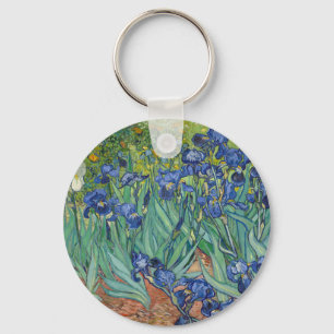 Irises van Van Gogh Sleutelhanger