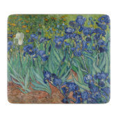 Irises van Van Gogh Snijplank (Voorkant)