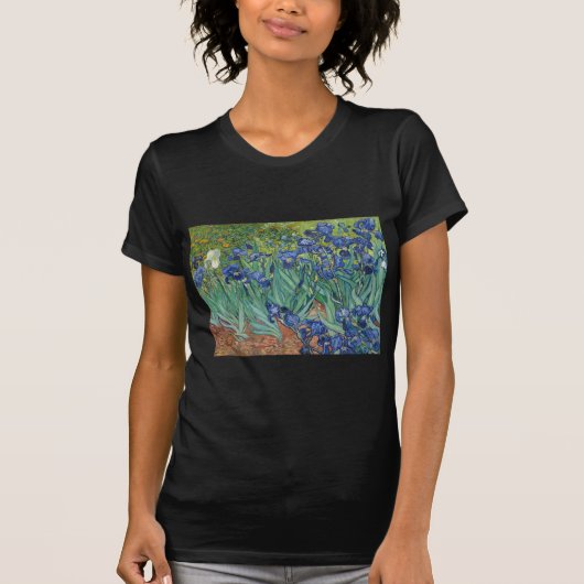 Irises van Van Gogh T-shirt (Voorkant)