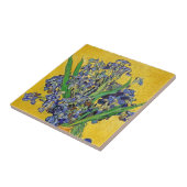 Irises van Van Gogh Tegeltje (Zijkant)