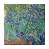 Irises van Van Gogh Tegeltje (Voorkant)