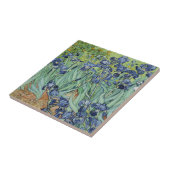 Irises van Van Gogh Tegeltje (Zijkant)