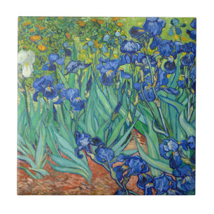 Irises van Van Gogh Tegeltje