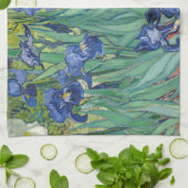 Irises van Van Gogh Theedoek (Gevouwen)