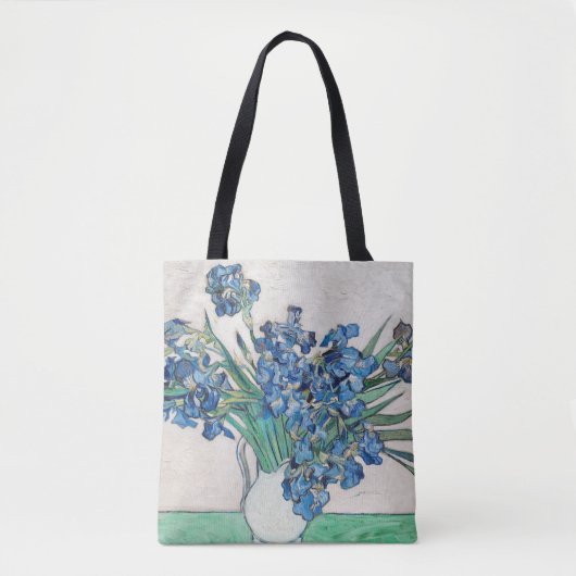 Irises van Van Gogh Tote Bag (Voorkant)