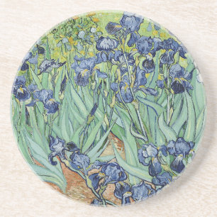 Irises van Van Gogh Zandsteen Onderzetter