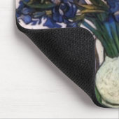 Irises van Vase door Vincent Van Gogh Muismat (Hoek)