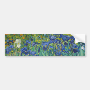 Irises van Vincent Van Gogh 1889 Bumpersticker