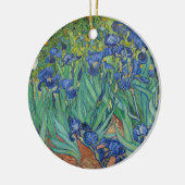 Irises van Vincent Van Gogh 1889 Keramisch Ornament (Links)