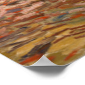 Irises van Vincent Van Gogh 1889 Poster (Hoek)