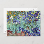 Irises van Vincent van Gogh 1898 Briefkaart (Voorkant / Achterkant)