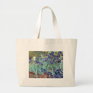 Irises van Vincent van Gogh 1898 Grote Tote Bag