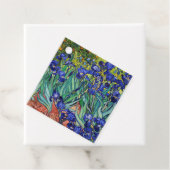 Irises van Vincent van Gogh Bedankjes Labels (In situ)