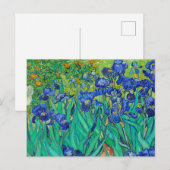 Irises van Vincent Van Gogh Briefkaart (Voorkant / Achterkant)