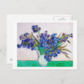 Irises van Vincent Van Gogh Briefkaart (Voorkant / Achterkant)