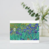 Irises van Vincent van Gogh Briefkaart (Staand voorkant)
