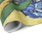 Irises van Vincent van Gogh. Cadeaupapier (Rol Hoek)
