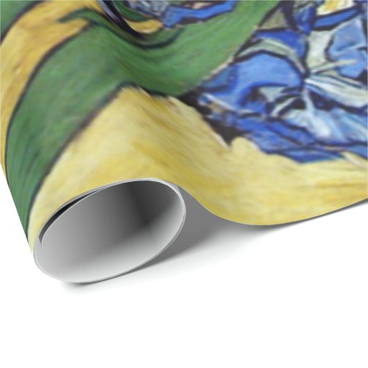 Irises van Vincent van Gogh. Cadeaupapier (Rol Hoek)