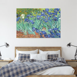 Irises van Vincent van Gogh Canvas Afdruk