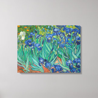 Irises van Vincent van Gogh Canvas Afdruk