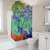 Irises van Vincent Van Gogh Douchegordijn (In situ)