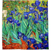 Irises van Vincent Van Gogh Douchegordijn (Voorkant)