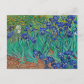 Irises van Vincent Van Gogh Feestdagenkaart (Voorkant)