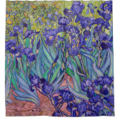 Irises van Vincent van Gogh Fine Art Douchegordijn (Voorkant)