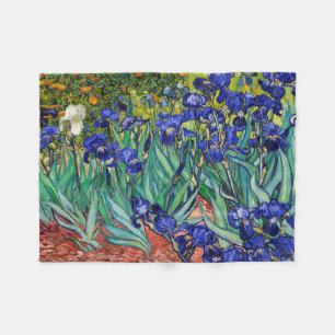 Irises van Vincent van Gogh Fleece Deken