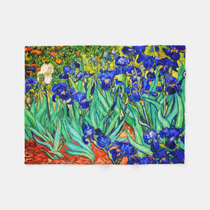 Irises van Vincent Van Gogh Fleece Deken