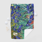 Irises van Vincent van Gogh Golfhanddoek (Insitu)