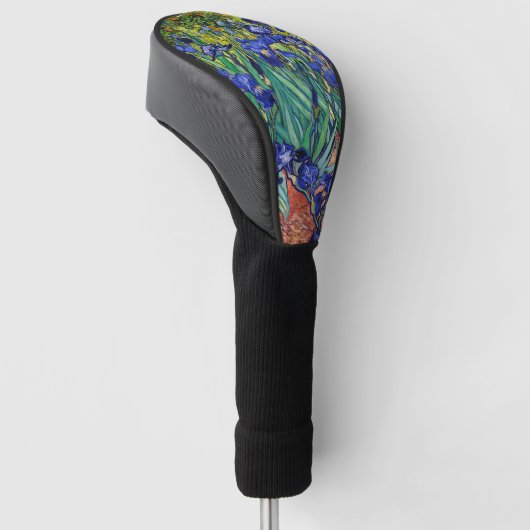 Irises van Vincent van Gogh Golfheadcover (Schuin)