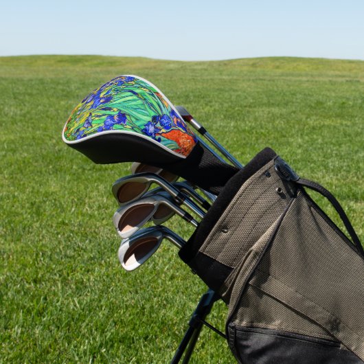 Irises van Vincent Van Gogh Golfheadcover (Insitu)