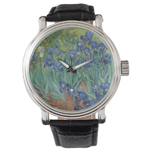Irises van Vincent Van Gogh Horloge