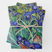 Irises van Vincent van Gogh Inpakpapier Vel (In situ)